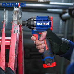 Винтоверт ударный бесщеточный Nanwei NW-S8140, 140 Н·м, 16 В, 2Ah*2