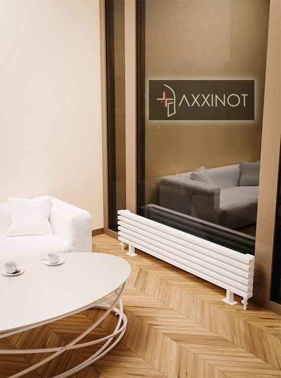 Axxinot Cardea ZN 1500 - напольный трубчатый радиатор шириной 1500 мм