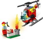 LEGO City 60318 - вертолет для тушения пожара, деталей 162 шт. (из Финляндии)