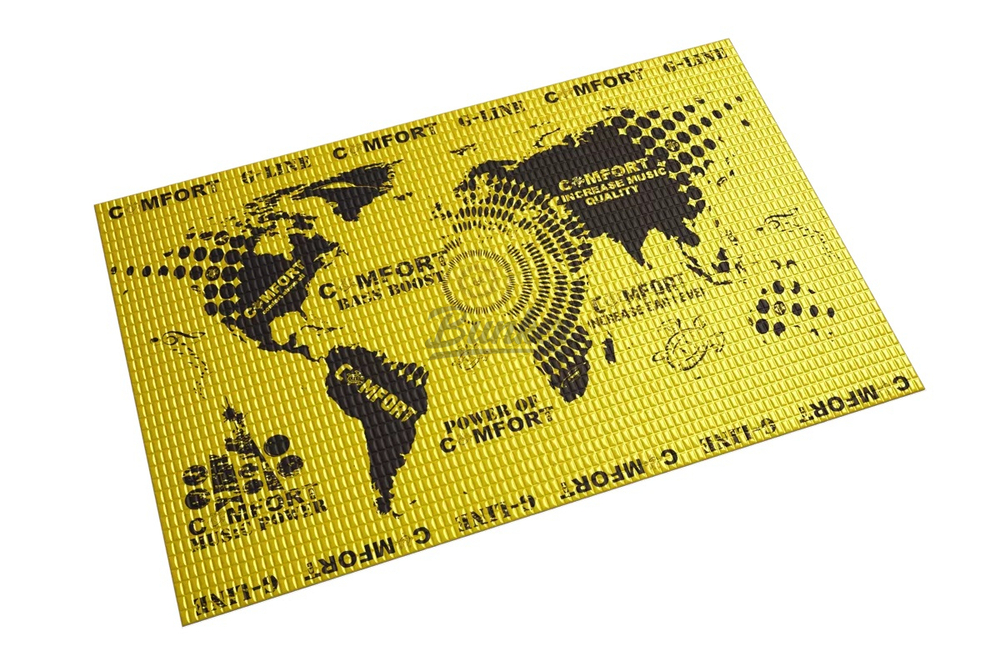 Виброизоляция Comfort Mat G3 (Gold 3мм) 0.5х0.7м