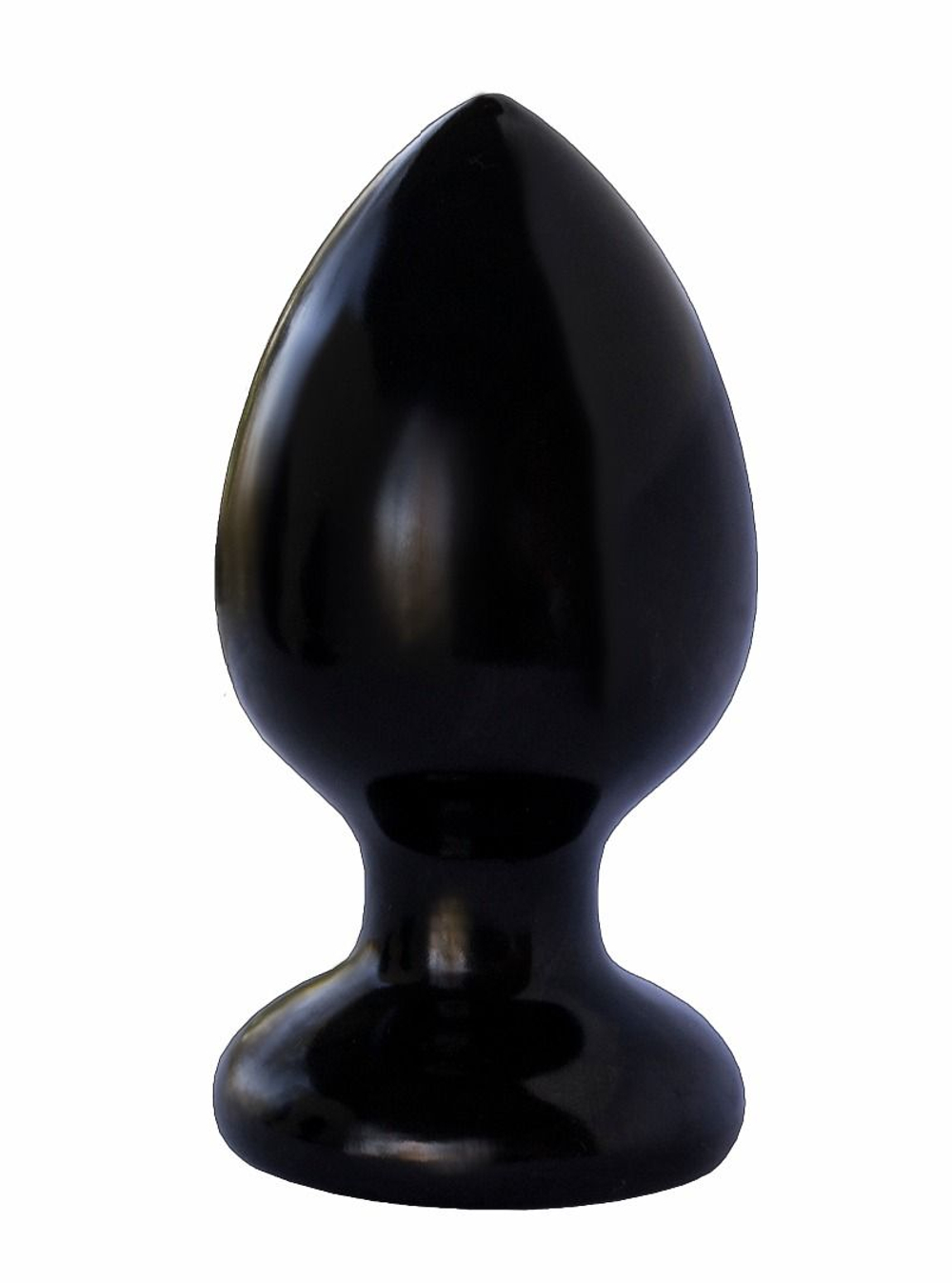 Черная анальная пробка Egzo Plug - 11,4 см. (Цвет: черный)
