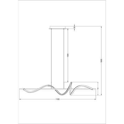 Подвесной светильник Arte Lamp TWISTED A4587SP-30BK, 1хLED