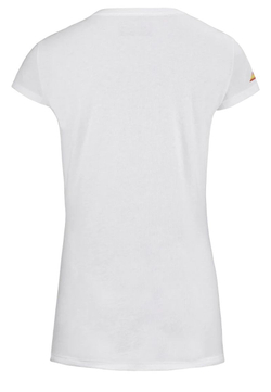 Женская теннисная футболка Babolat Exercise Message Tee W - белый