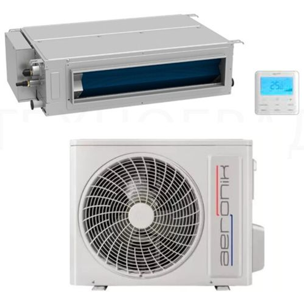 Полупромышленная сплит-система канального типа Aeronik ASI-AFH140RHS1/B-S INV / ASO-AGUHN140R1/INV