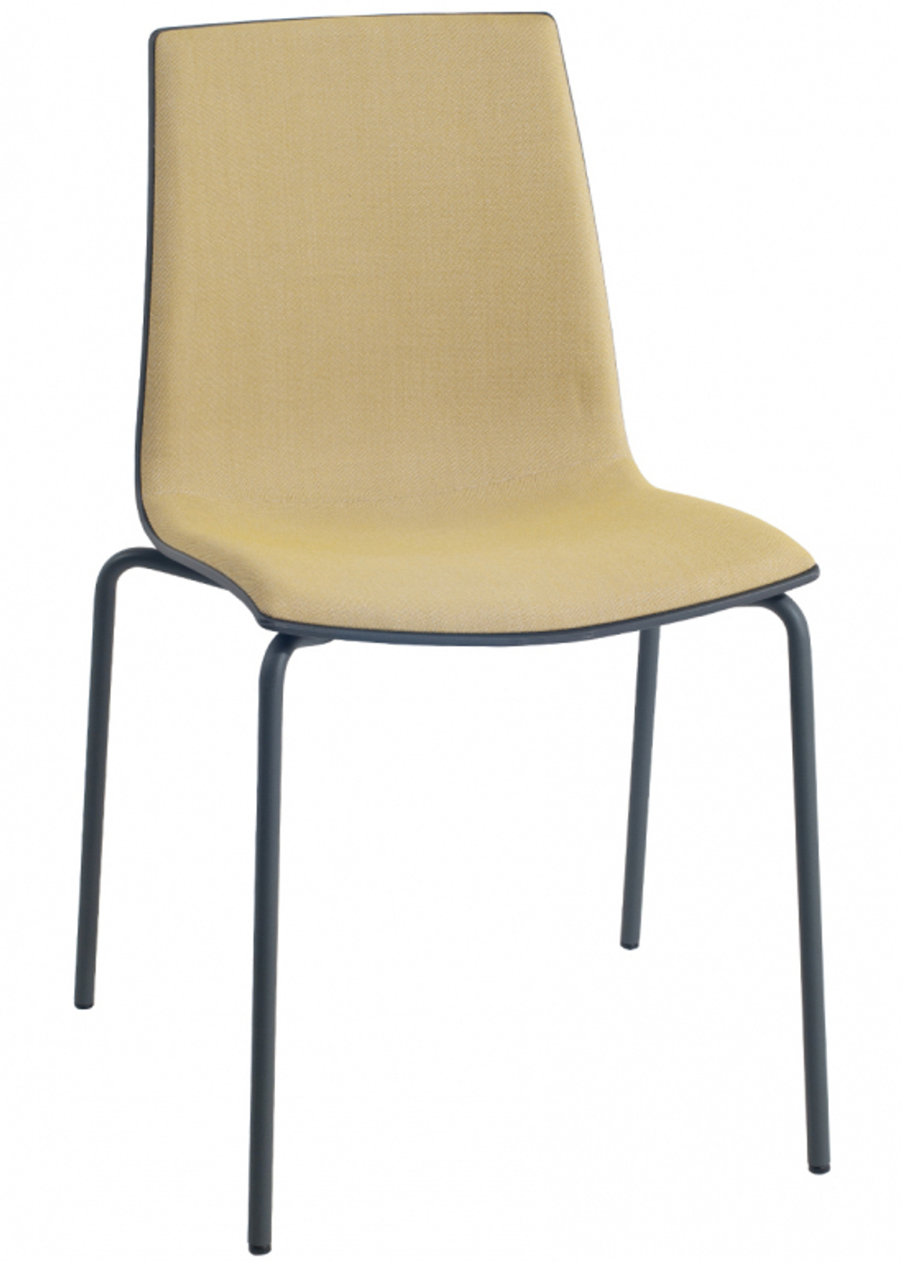 Стул пластиковый с обивкой Papatya X-Treme S Pro Soft