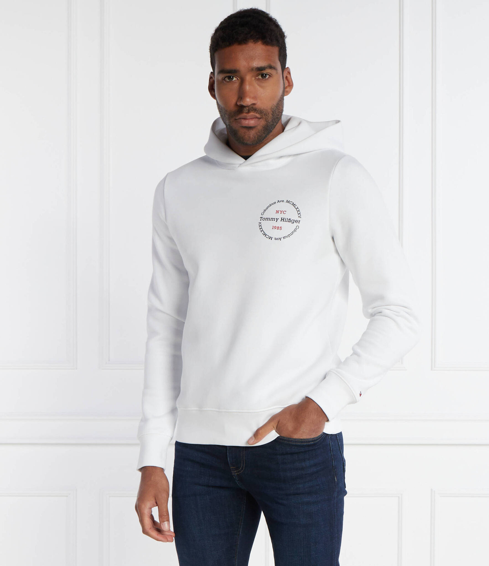 Худи ROUNDEL HOODY Tommy Hilfiger - белый(MW0MW34381)