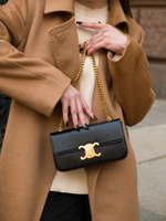 Celine Triomphe Chain Shoulder Bag