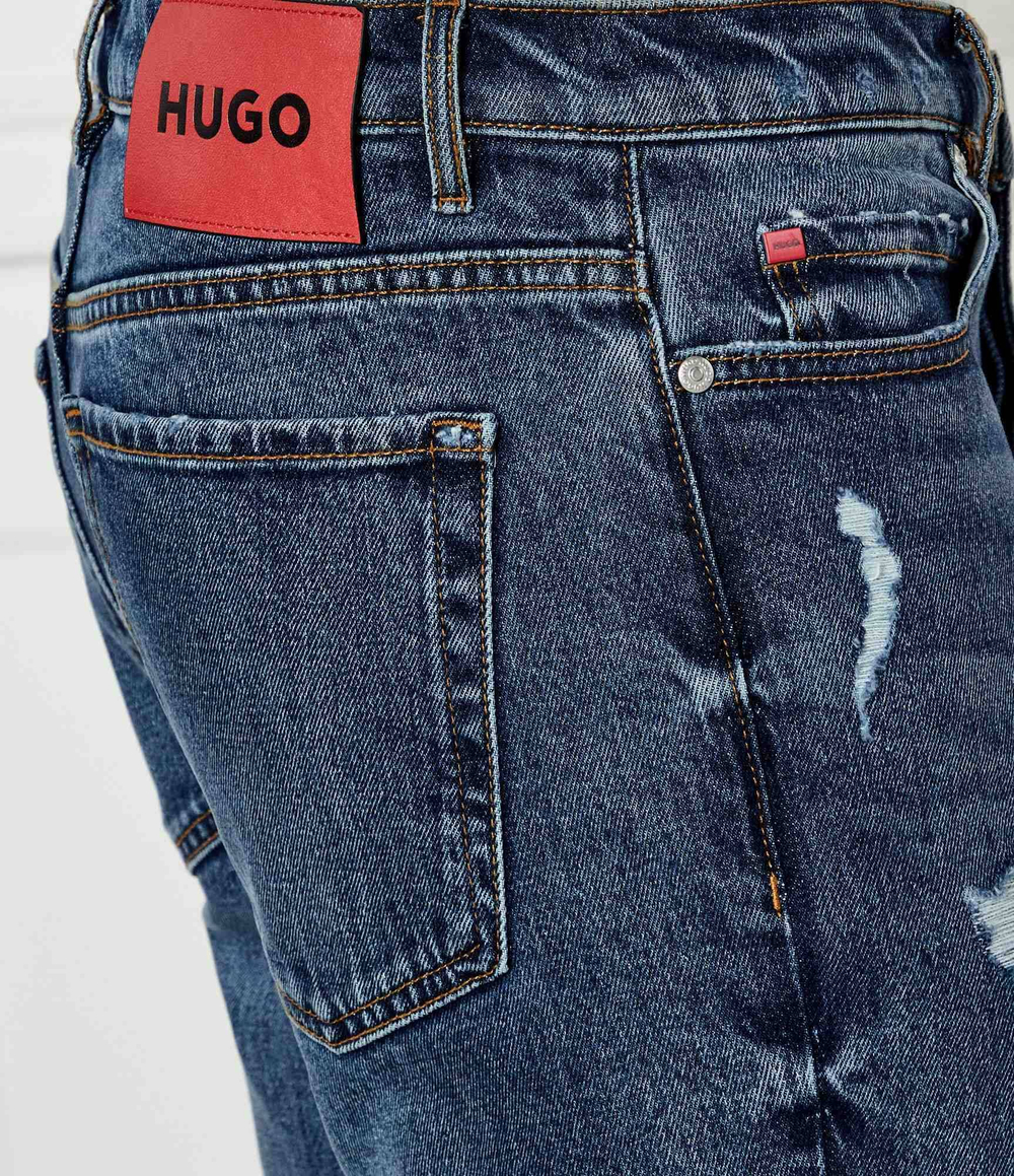 Джинсы 634 HUGO - темно-синий(50530633)