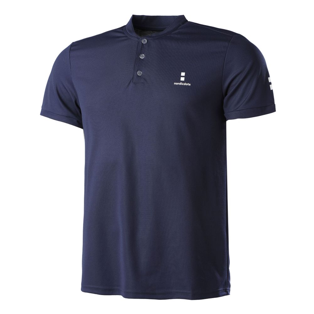 Мужское теннисное поло Nordicdots Exellent Polo Men - Dark Blue