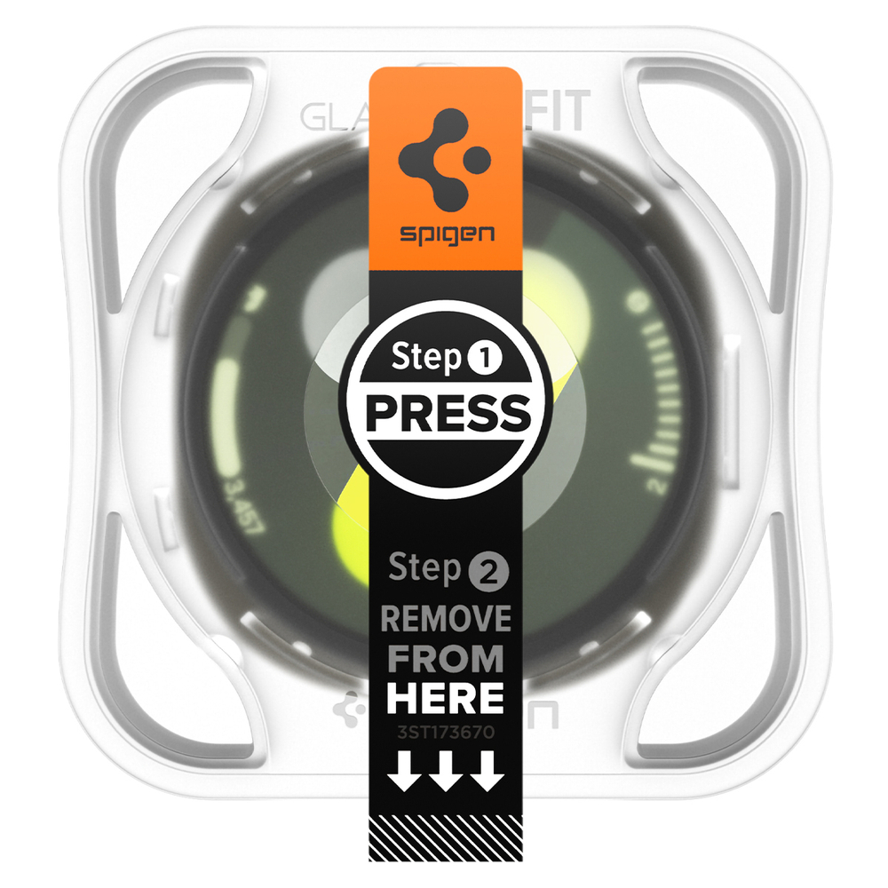 Защитное стекло Spigen Glas.tR EZ Fit 2 шт. для Samsung Galaxy Watch 8 44 мм Clear