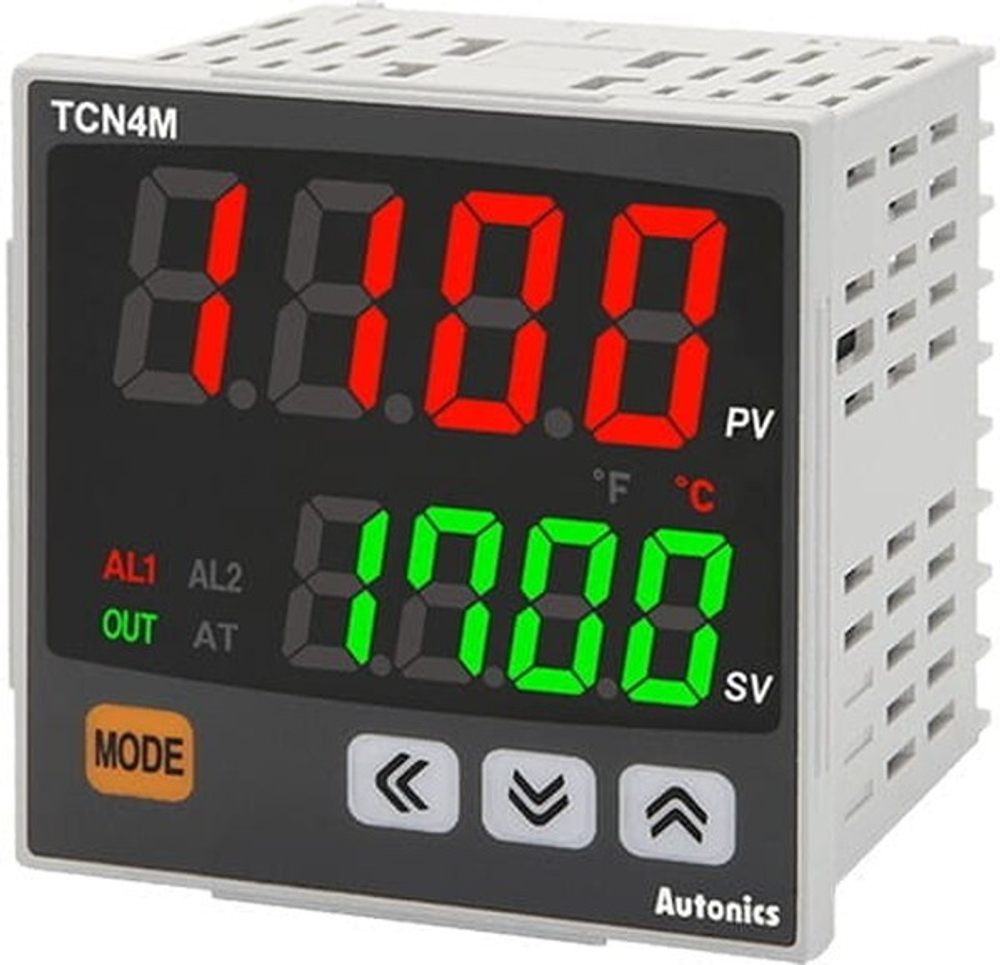 TCN4M-24R температурный контроллер с ПИД-регулятором, 72x72мм, 100-240 VAC