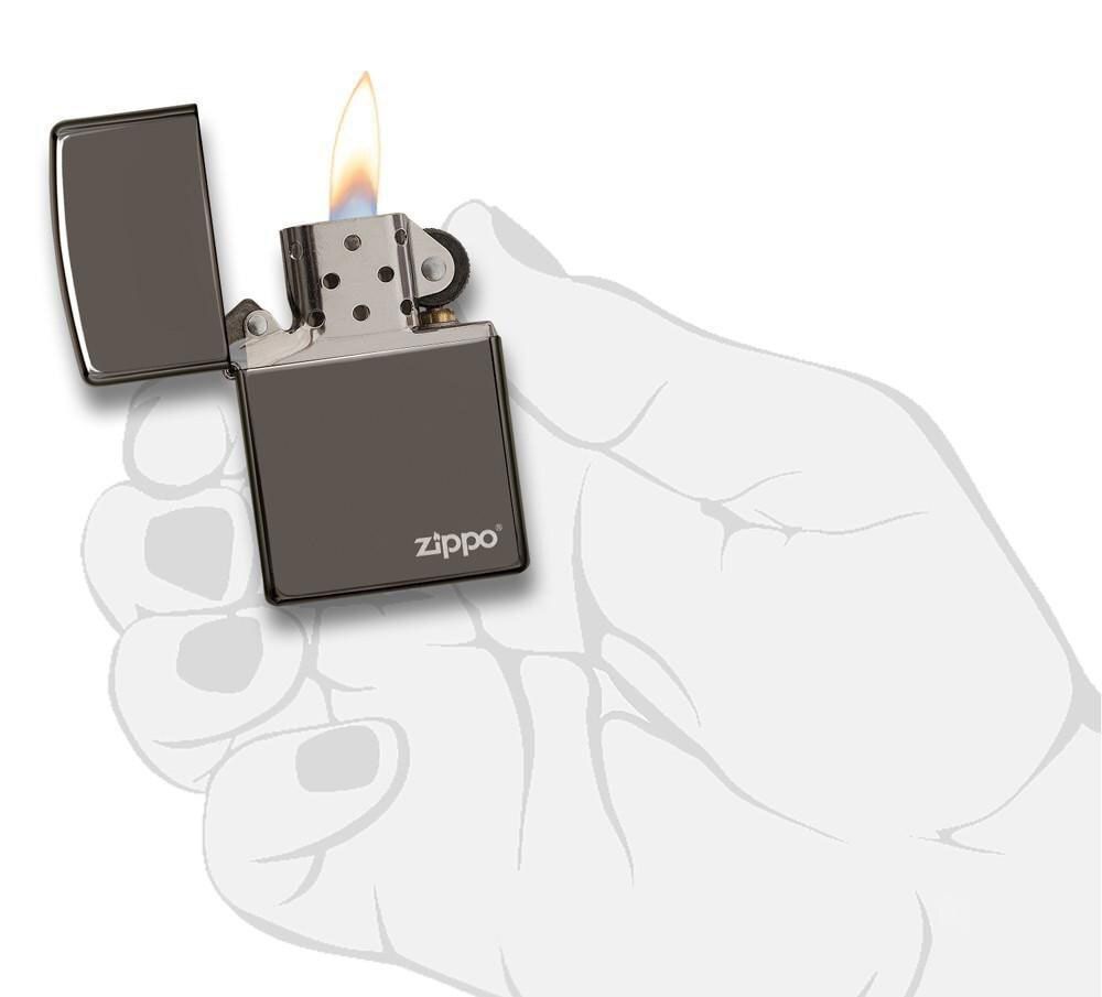 Зажигалка ZIPPO Classic с покрытием Black Ice® (150ZL) 2