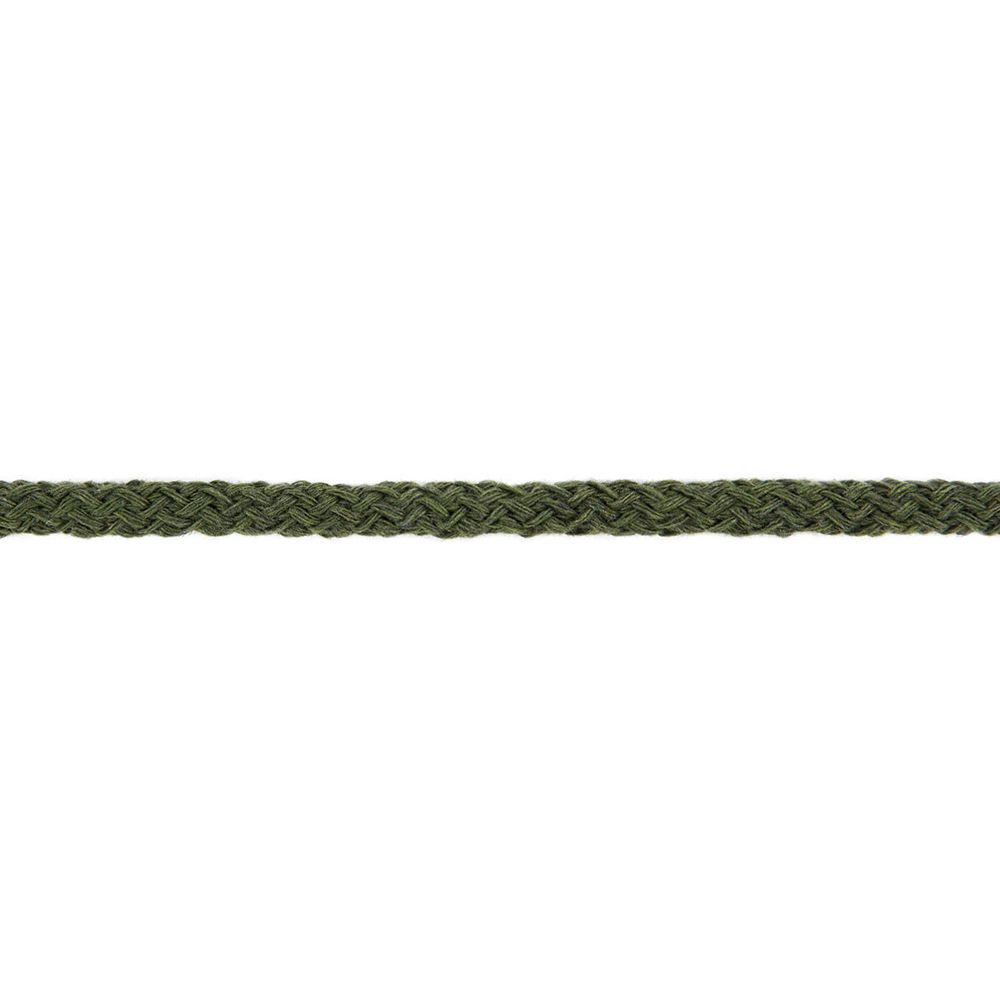 Шнур круглый х/б ⌀5.0 мм, 10 м, 268 хаки, Gamma 5В500 ХБ
