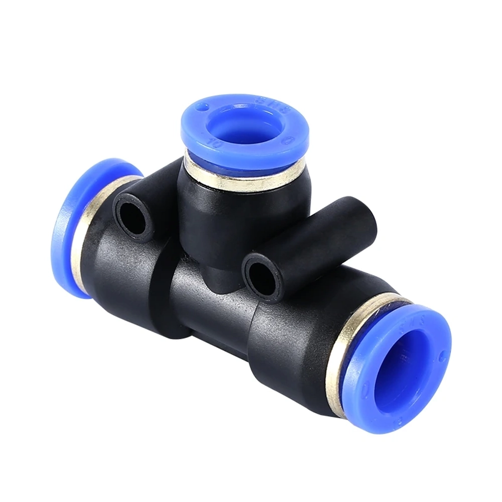 Серия SPE Фитинги цанговые Т-образные / самозажимные SNS pneumatic