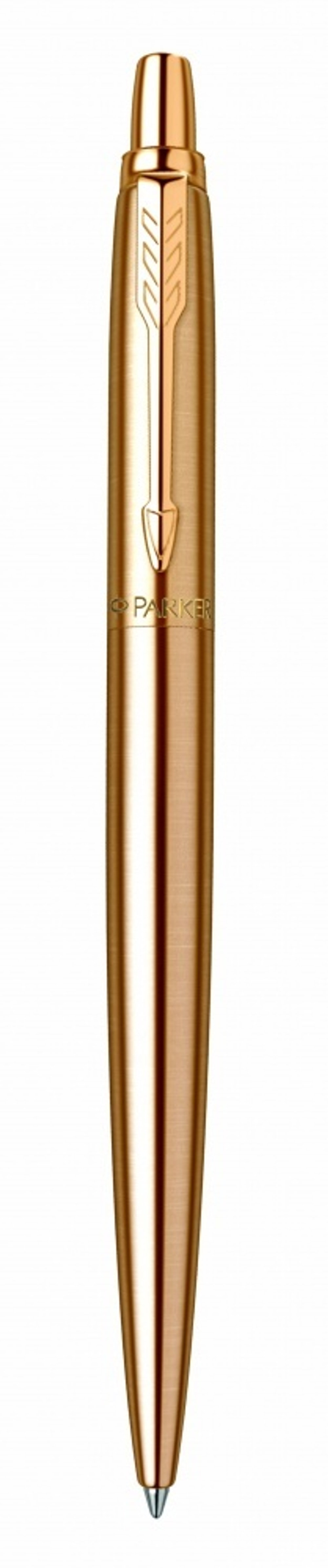 Шариковая ручка Parker  Jotter 70th Anniversary Gold GT, стержень: F, цвет чернил: blue в подарочной упаковке.
