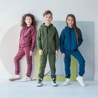 Толстовка с капюшоном "Индиго" облегченная подростковая