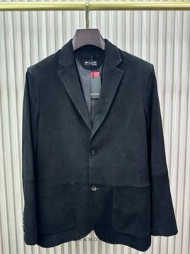 Куртка-пиджак черный от Kiton BP5-381795