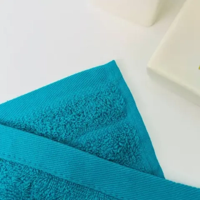 Полотенце махровое 50*90см «FLUFFY» цвет морской волны 02-079, плотность 500гр/м2