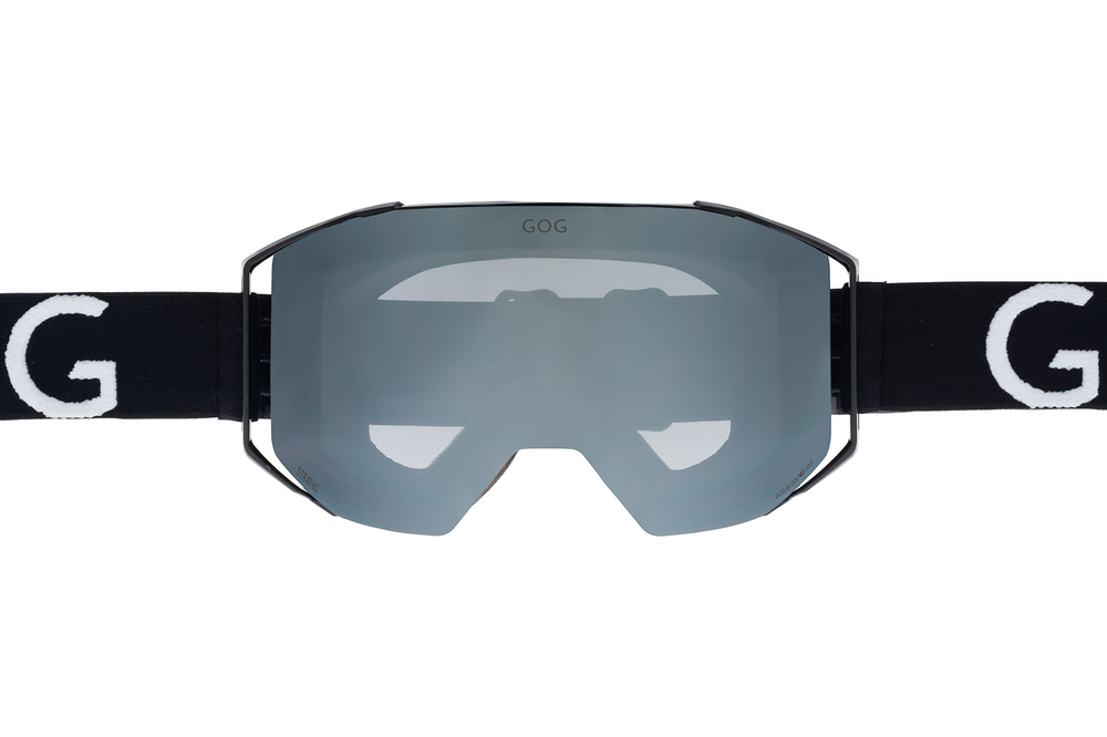 Горнолыжная маска GOG Stratus / Black / Reflex Silver