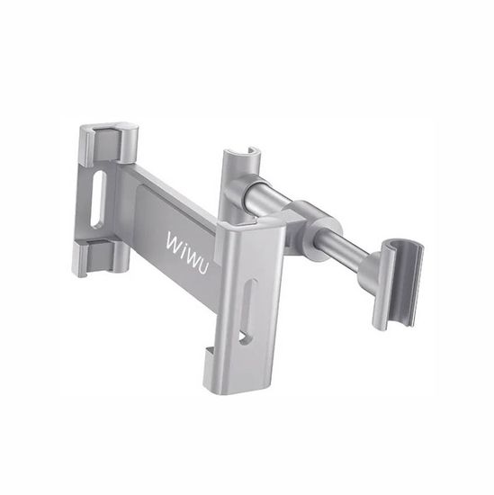 Автомобильный держатель на подголовник WiWU Rear pillow stand Серебристый