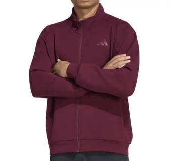 Мужская теннисная кофта Adidas Cover Up - maroon
