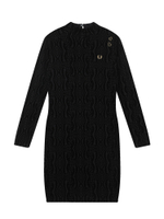 Платье Flock Print Mesh