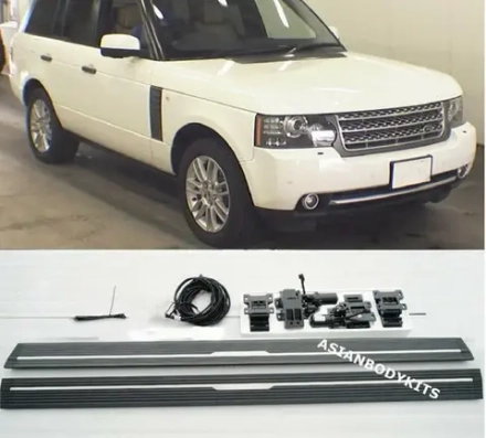Электрические пороги для Range Rover Vogue 2010-12 (L322, РЕСТАЙЛИНГ) тюнинг Рейндж Ровер