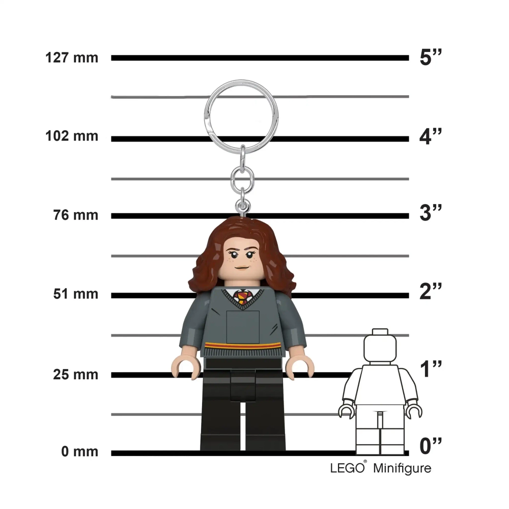 Брелок LEGO Harry Potter 5007906 Гермиона с подсветкой