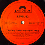 Level 42 ‎– The Early Tapes · July/Aug 1980 (Германия 1982г.)