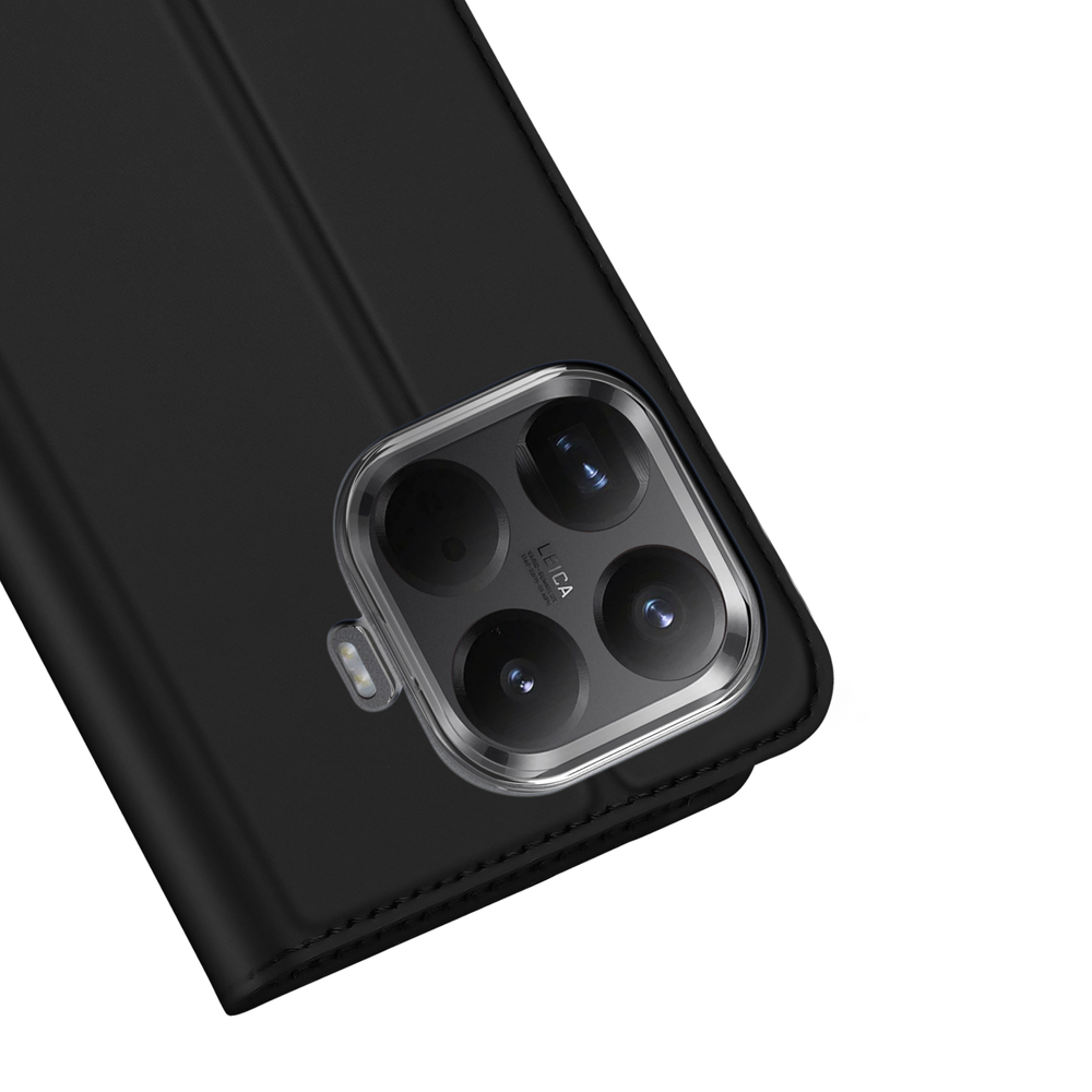 Чехол книжка черного цвета для смартфона Xiaomi 17T, серия Skin Pro Series от Dux Ducis