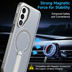 Прозрачный чехол Mesh Pro Magnetic Case для Samsung Galaxy A27 5G