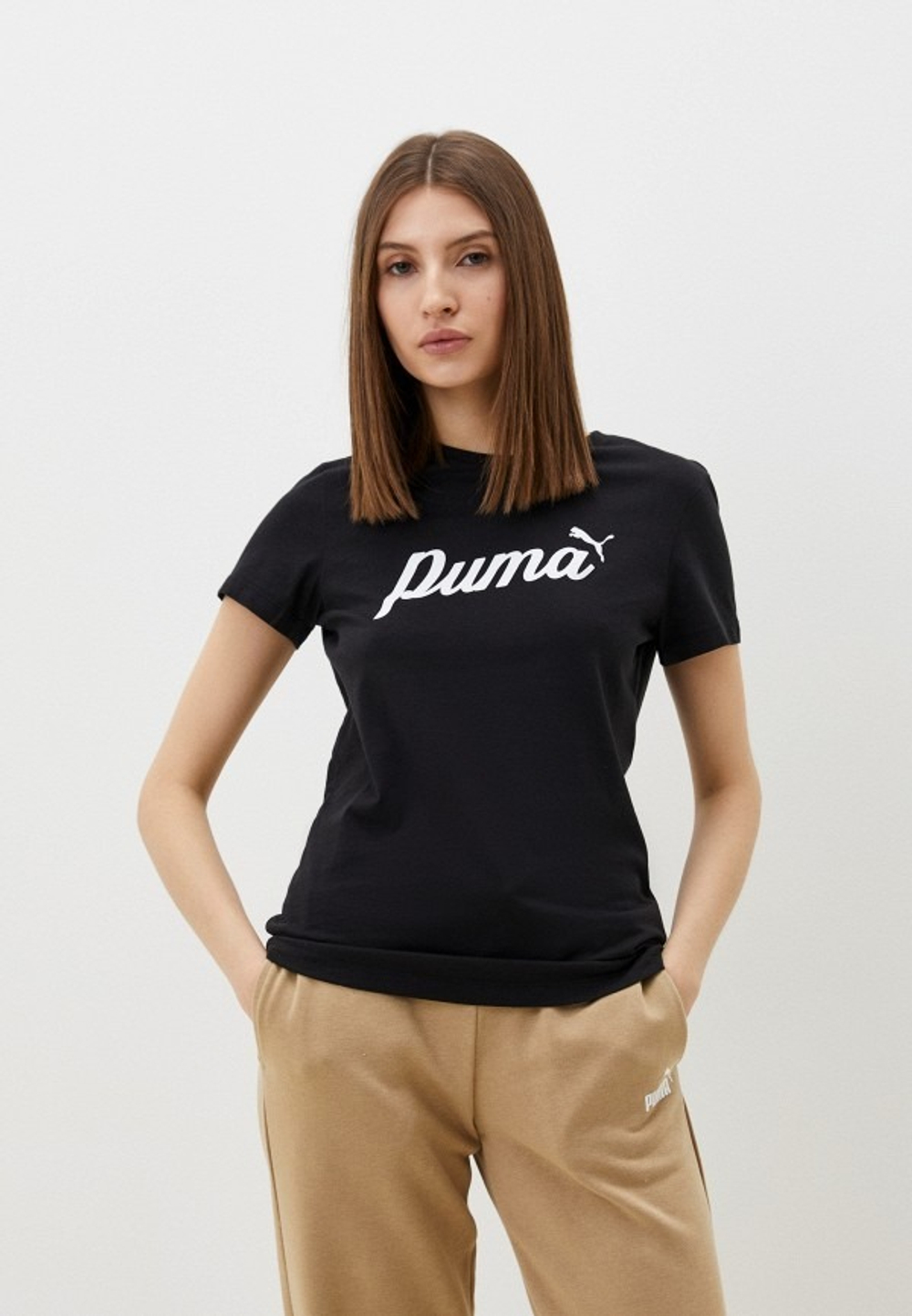 Футболка женская PUMA ESS+ Script Tee