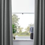 Комплект штор IKEA ROSENMANDEL (РОЗЕНМАНДЕЛ), Серый, 135x250 см, 2 шт
