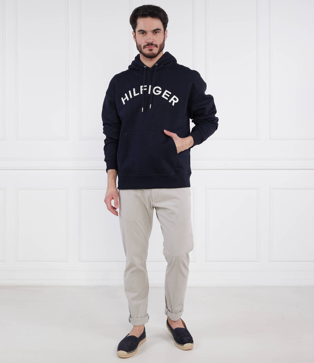 Худи HILFIGER ARCHED Tommy Hilfiger - темно-синий(MW0MW31070)