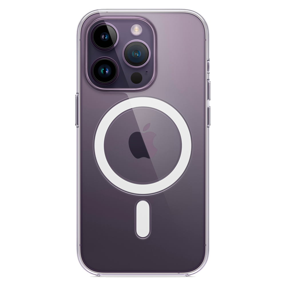 Прозрачный чехол с поддержкой MagSafe Apple Clear Case для iPhone 14 Pro