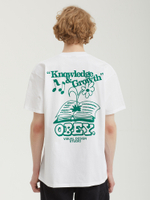Мужская Футболка Obey Knowledge & Growth