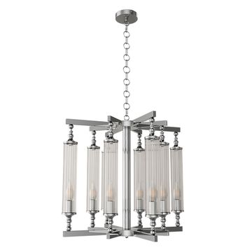 Подвесная люстра Е14 Tomas SP8 D650 Chrome хром Crystal Lux