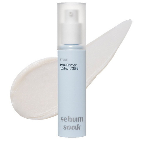 Матирующий праймер для сужения пор Etude Sebum Soak Pore Primer, 30г