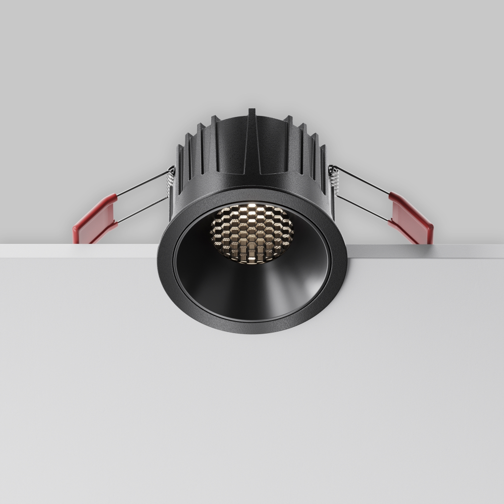 Встраиваемый светодиодный светильник Maytoni Alfa LED DL043-01-15W4K-RD-B-1