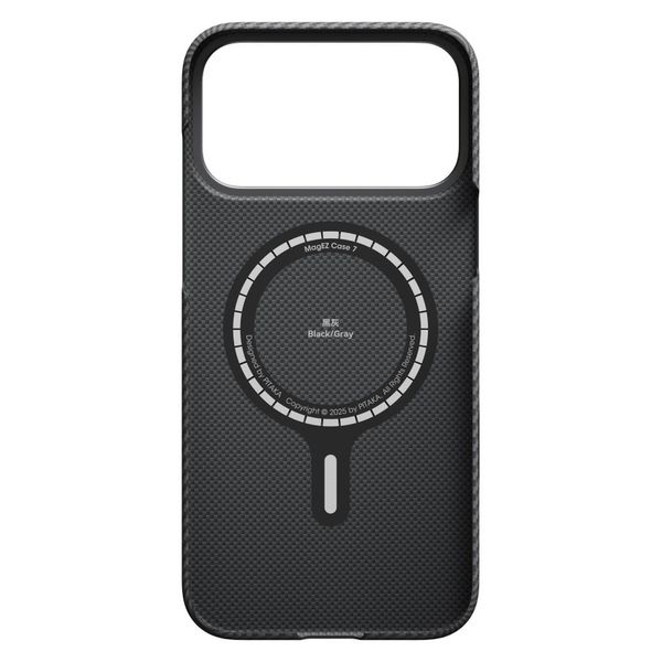 Чехол Pitaka Edge Case для iPhone 17 Pro, Черный | Twill