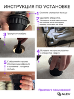 Вертикальная тройная розетка + 2 USB, белая