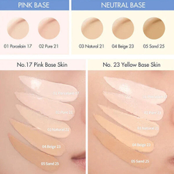 Лёгкий увлажняющий кушон Rom&nd Bare Water Cushion SPF38 PA+++ #03 Natural 21, 20г