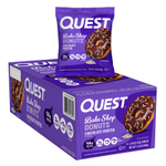 Quest Nutrition, Bake Shop Donuts, пончики для выпечки, в шоколадной глазури, 9 пончиков по 67 г (2,36 унции)