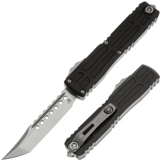 Нож Microtech Ultratech Gen III EX-ZBP Hellhound 1119EX-10S - рукоять алюминий, сталь - M390MK