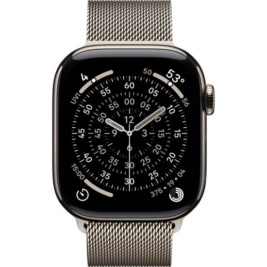 Умные часы Apple Watch Series 11 46 мм Titanium Milanese Loop