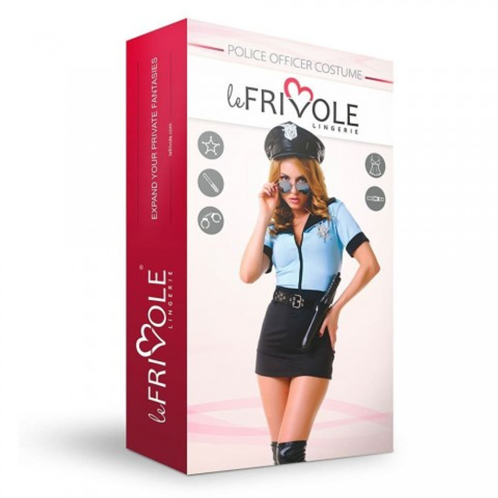 Эротический костюм полицейской Грязный коп Le Frivole (M/L)