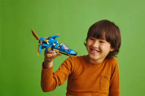 Конструктор LEGO Ninjago 71784 Самолет-молния ЭВО Джея