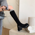 MEWGL Knee high Boots 5cm Women"s