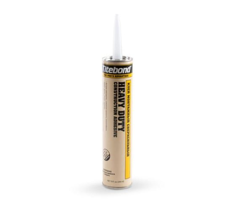 Сверхсильный монтажный клей Titebond Heavy Duty желтый картридж, США