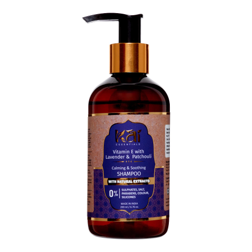 Шампунь Vitamin E with Lavender & Patchouli Витамин Е с лавандой и пачули KAI ESSENTIALS | КАЙ ЭССЕНЦИАЛС 200мл